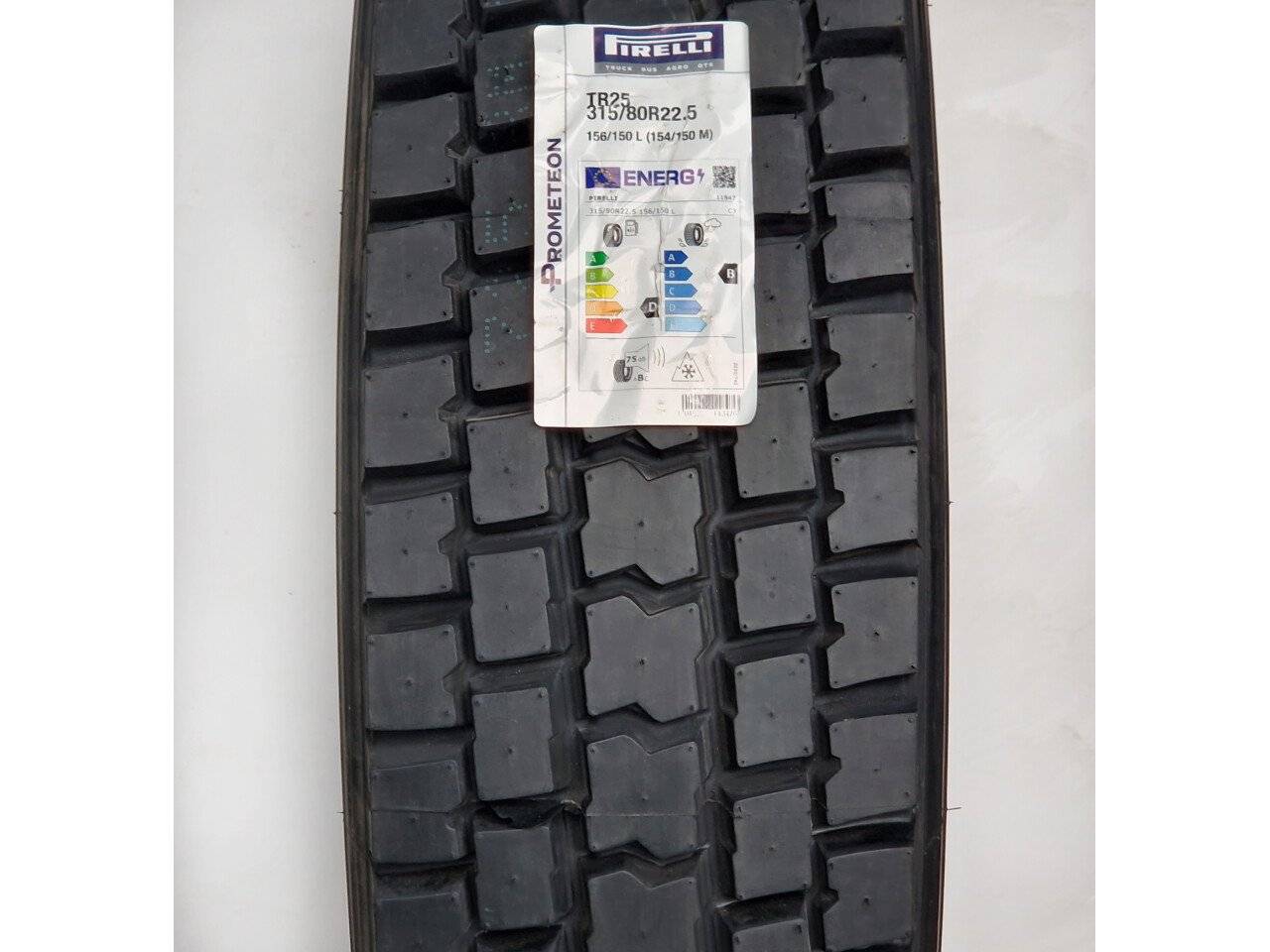 ANVELOPA  TRACTIUNE REGIONAL PIRELLI TR25 315/80 R22,5 156/150L